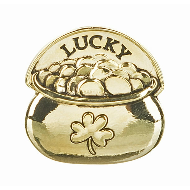 Ganz Pot of Gold Lucky Charm By Ganz