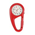 thumbnail image 1 of Reloj con mosquetón, reloj de bolsillo portátil y versátil para enfermeras y mujeres. Rojo, 1 of 8