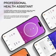 thumbnail image 3 of SR2 Smart Ring Multi-function Health Monitoring Fitness Tracker Finger Ring (No Charging Case) - Sil, 3 of 5