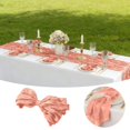 thumbnail image 1 of Rectangle Tablecloth Oblong Table Cloth Table Covers Party Holiday Tablecloths for Rectangle Tables 60 X 0 Washable Tablecloth 8ft Table Large Clothes for Rectangle Tables Tablecloth, 1 of 3