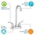 thumbnail image 2 of Pacific Bay Treviso High-Rise Bar or Galley Faucet (Chrome), 2 of 6