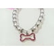 thumbnail image 2 of Zhuge Collar de decoración para mascotas, accesorio para gatos y perros, rango ajustable, collar para cachorros, gatos, accesorios de aseo para mascotas, L, blanco, 2 of 3