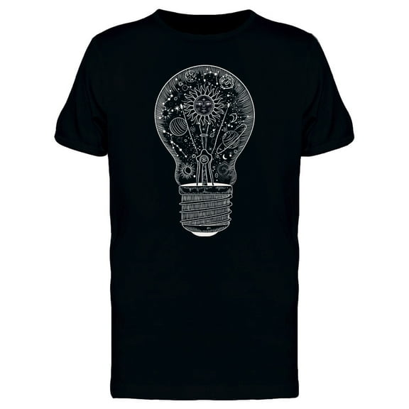 Space In The Lamp T-Shirt Men -Image by Shutterstock, Male 3X-Large