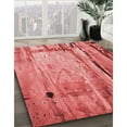 thumbnail image 2 of Ahgly Company Indoor Rectangle Patterned Love Red Area Rugs, 7' x 10', 2 of 6