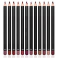 thumbnail image 1 of Minkissy Juego de 12 lápices delineadores de labios 12 colores Lápices de maquillaje de labios naturales Delineadores de labios impermeables de larga duración, 1 of 7