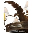 thumbnail image 2 of Meyda Tiffany 136614 Banana Bamboo 6 Light 59" Wide Chandelier - Antique Rust / Cortez, 2 of 7