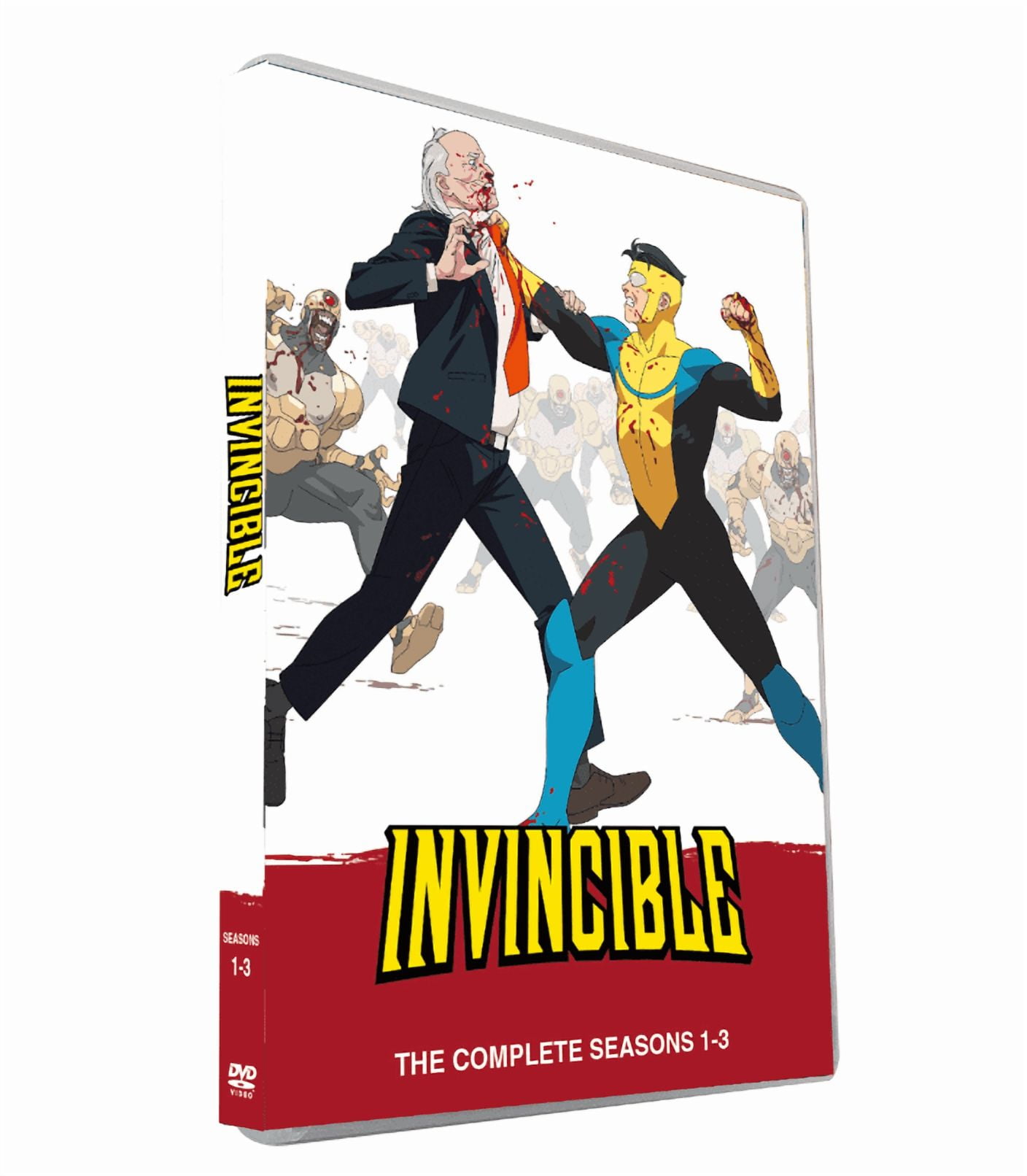 Invincible Season 1-3 (DVD,2024 ,6-Disc Set)NEW - Walmart.com