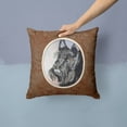thumbnail image 2 of Carolines Treasures 7047PW1414 Scottish Terrier Fabric Decorative Pillow  14Hx14W multicolor, 2 of 4