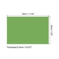 thumbnail image 2 of Uxcell Shrink Plastic Sheet, 29cm x 20cm x 0.3mm Sanded Shrink Films Paper for Craft Glass Green 5 Pack, 2 of 5