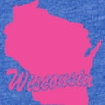 thumbnail image 2 of CafePress - Wisconsin - Cute Infant Baby Football Bodysuit, 2 of 3