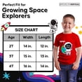 thumbnail image 5 of BROOKLYN VERTICAL 4-Pack Toddler NASA Print Outer Space Rocket Ship Short Sleeve T-Shirt | Soft Cotton Sizes 2T-4T, 5 of 7