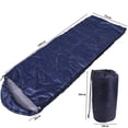 thumbnail image 2 of Sleeping Bags for Adults,Lightweight Sleeping Bags For Backpacking,3 Season Single Sleeping Bags for Outdoor, Hiking, Camping NAVY 700G, 2 of 8