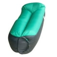thumbnail image 2 of Cool Home Goods Inflatable Airchair Lounger Sofa, Waterproof Ripstop Nylon for Pool Float, Beach, Festival, Backyard and Outdoor Use, Lightweight and Portable-Green, 2 of 4
