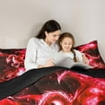 thumbnail image 5 of Homewish Magic Animal Dragon Bedding Comforter Set,Retro Western Fantasy Twin Comforter Sets,Black Red Bedding Set For Kids,Breathable Home Decor Reversible,2-Piece, 5 of 8