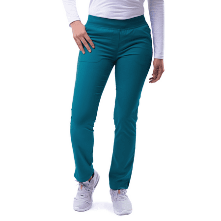

Adar Pro Scrubs For Women - Skinny Leg Yoga Scrub Pants