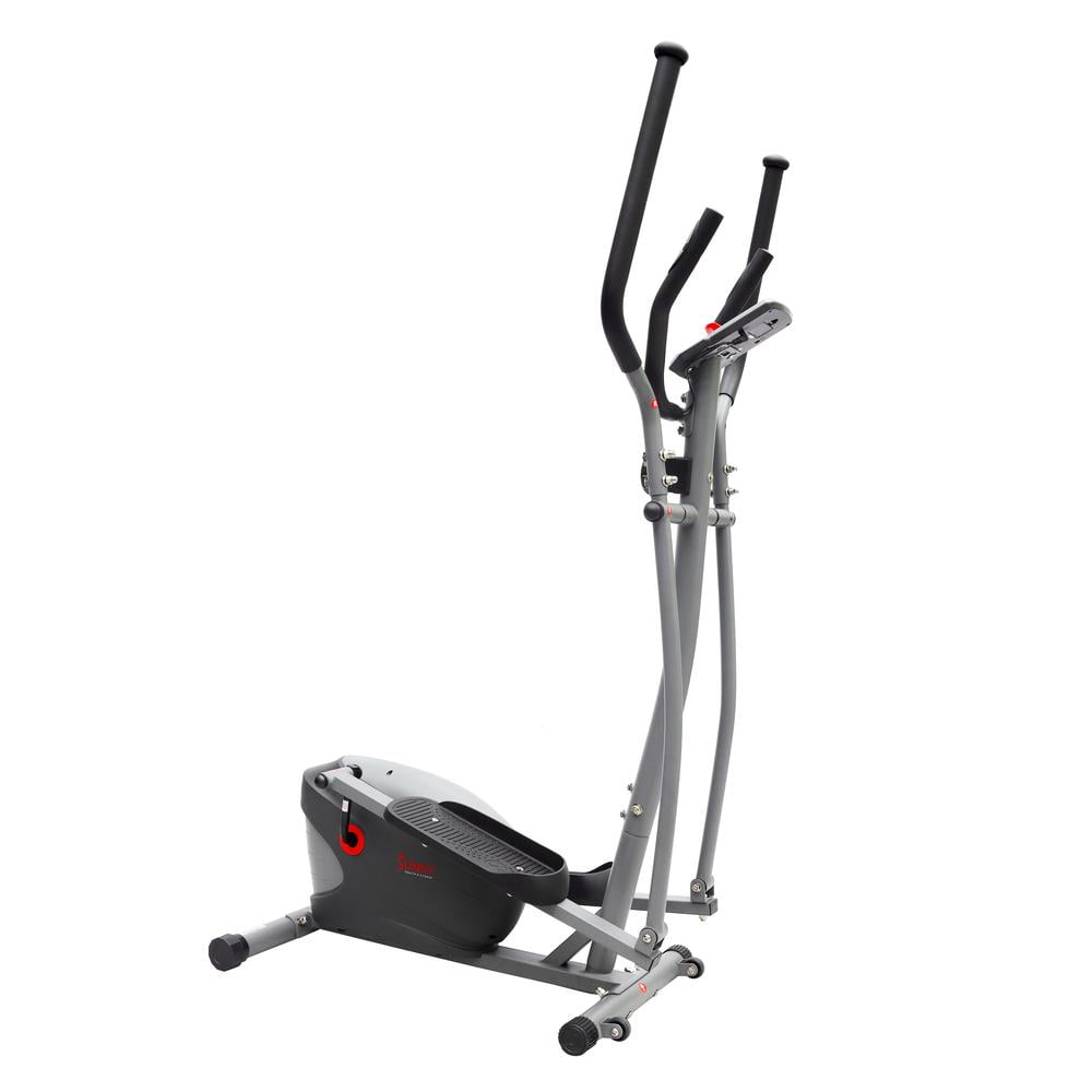 Sunny Health & Fitness Connected Low Impact Elliptical, Performance Interactive Series w Smart Bluetooth & FREE SunnyFit® App- SF-E320033