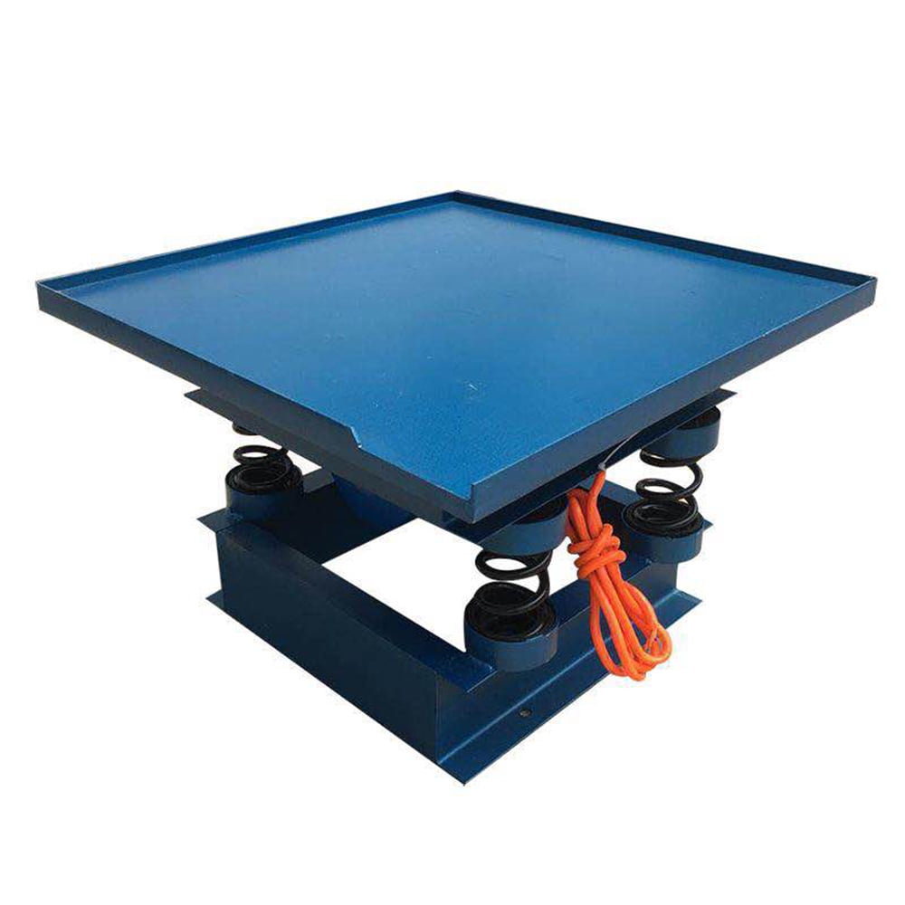 INTBUYING 220V Concrete Vibrating Table motor Shape Vibration Compactor