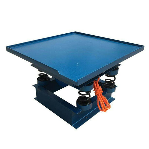 INTBUYING 220V Concrete Vibrating Table motor Shape Vibration Compactor Agitator Shaker Machine