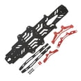 thumbnail image 4 of RC Drift Racing Chassis, Easy Installation RC Chassis Frame Hollow Design Reasonable Hole Position With Clear Spacers For Outdoor Black, 4 of 8