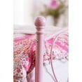thumbnail image 4 of Lit Jumeau Moderne en Métal Acier pour Enfants Rose, 4 of 7