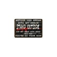 thumbnail image 2 of Noete Police Metal Sign Vintage 8x12 Inch Police Metal Sign for Wall Decor, Perfect for Home, Bar, Kitchen, Office & Man Cave, 2 of 8