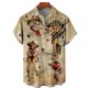 thumbnail image 3 of Camisas hawaianas para hombre, blusas de manga corta con estampado de sirena para playa, camisas nuevas de gran tamaño, ropa de diseñador para hombre de alta calidad, 3 of 5