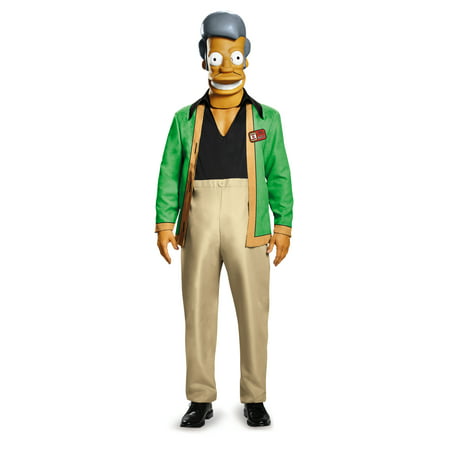 Adult Simpsons Apu - Kwik E Mart Deluxe Costume by Disguise