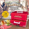 thumbnail image 2 of Vaporizador de salchichas y calentador de bollos Nostalgia Game Day 20 Dogs, 2 of 7