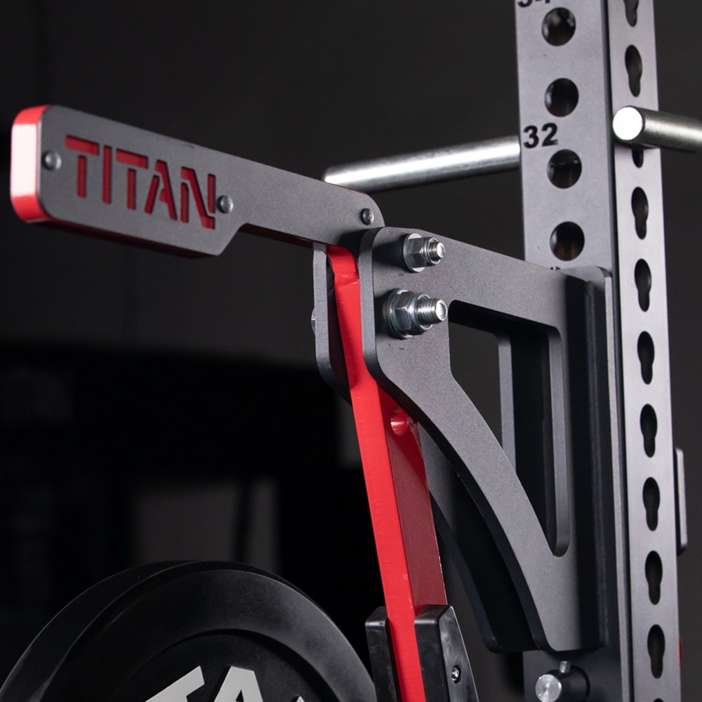 Titan Fitness Adjustable Monolift Attachment for TITAN Series Power Rack, 2,000 LB Weight Capacity