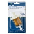 thumbnail image 5 of Scepter, 07480, in Line Fuel Filter. Color Clear. "Assembled Product Height'. 6.19" 6.19" tall, 5 of 5