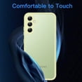 thumbnail image 3 of JETech Matte Case for Samsung Galaxy A54 5G 6.4-Inch, Frosted Translucent Back Protective Slim Phone Cover, Anti-Fingerprints (Lime), 3 of 6