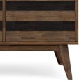 thumbnail image 5 of Simpli Home Clarkson SOLID ACACIA WOOD 60 inch Wide Mid Century Sideboard Buffet in Rustic Natural Aged Brown, 5 of 7
