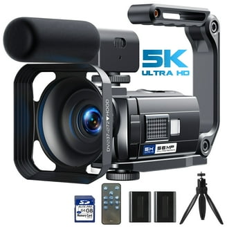 SEREE Video Camera 8K 64MP 18X Digital Zoom 3.0 inch Touch Screen