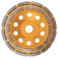 thumbnail image 1 of 150Mm 7 Inch Diamond 2 Row Segment Grinding Wheel Sanding Disc Sander Grinder Cup Abrasive Tools 22Mm Hole for Concrete Granite, 1 of 7