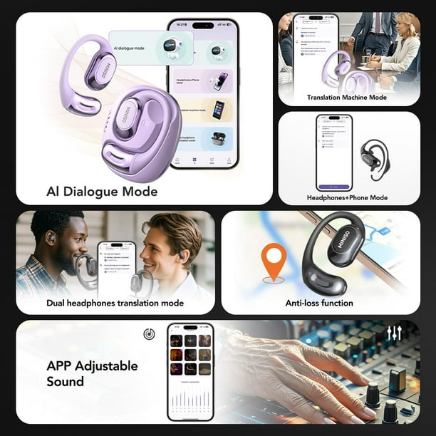 MINISO MS156 Earbuds - Versatile headphones for media - Walmart