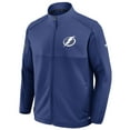 thumbnail image 5 of Men's Fanatics Blue Tampa Bay Lightning Authentic Pro Rink Full-Zip Jacket, 5 of 7