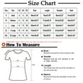 thumbnail image 3 of Tunique pour Femme Grande Taille à Manches Longues T-shirts à Col Rond T-Shirt Graphique d'Été Blouse, 3 of 6