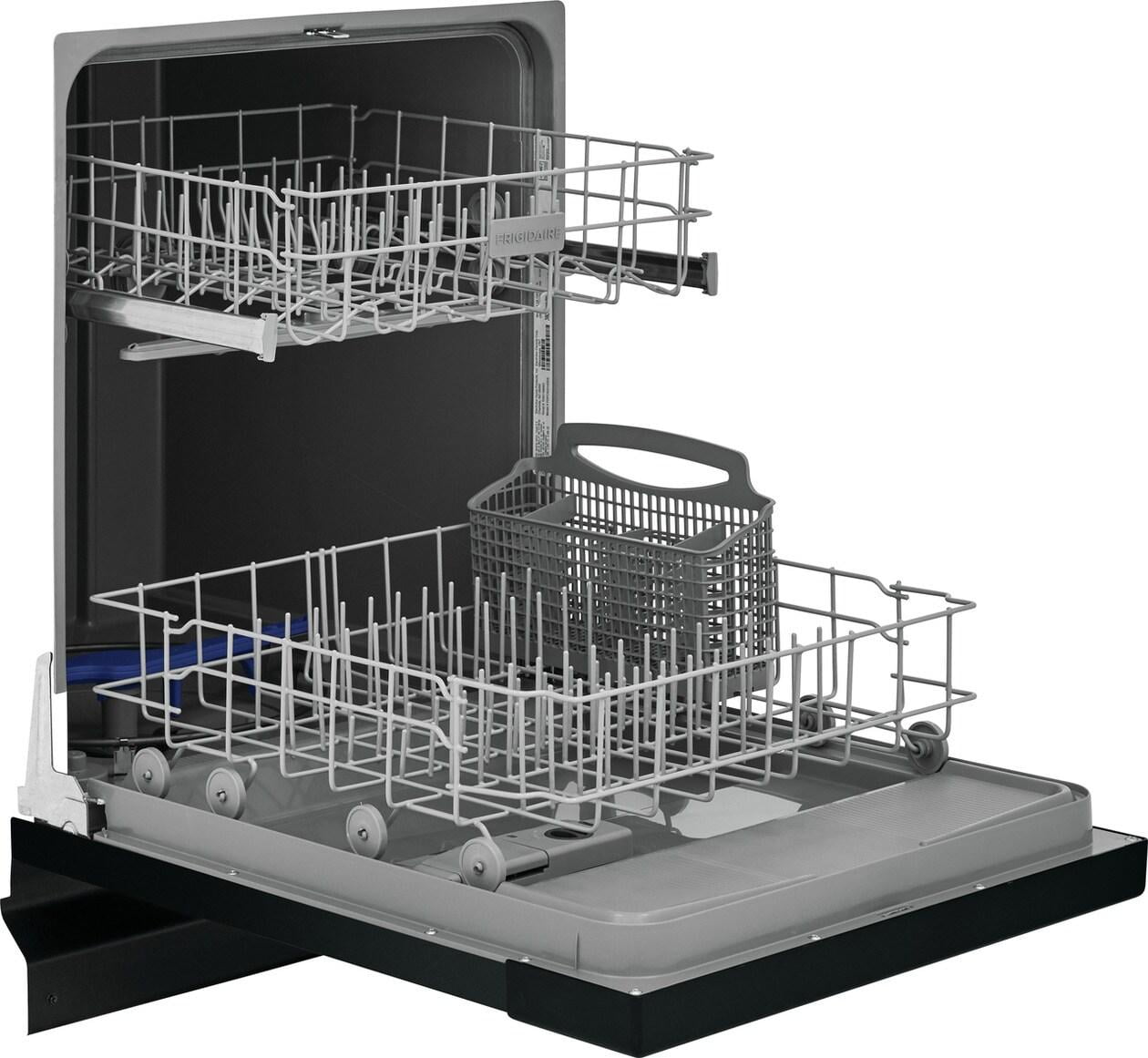 Frigidaire FDPC4221AB 24" Built-In Dishwasher, Front Control, Black