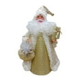 thumbnail image 1 of XWSHYW Decoraciones Navideñas Rueda Universal Papá Noel Luces Musicales Adornos de Papá Noel Regalos de Navidad Decoraciones, 1 of 5