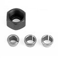 thumbnail image 2 of 4 Pcs M17 Collet Chuck Adapter with Nut Engraving Trimming Machine Electric Router, 2 of 9
