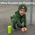 thumbnail image 6 of Re-Play No-Spill Sippy Cups, 2-Pack, Aqua/Lime, Recycled Plastic, 6 of 8