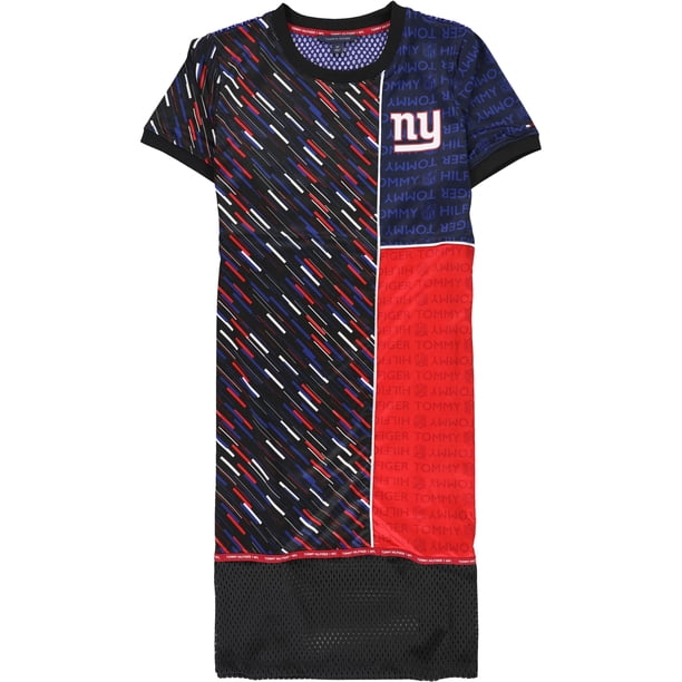Tommy Hilfiger Mujer New York Giants Jersey Camisa Vestido gia S