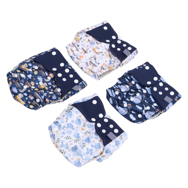 Pañales Lavables Para Recién Nacidos, Pañales Reutilizables, Material Transpirable Y Cómodo Para Bayies Para Dar Un Paseo ANGGREK Otros
