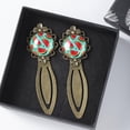 thumbnail image 3 of Watermelon Vintage Copper-Colored Lace Bookmarks: Stylish Stainless Steel Reading Accessories for Book Lovers - Set of 2, 3 of 5
