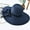 Navy, variant on Beach Hat for Women Ladies Floppy Beach Sun Foldable Summer Wide Wide Brim Sun Hats for Women Uv Upf Straw Beach Hat Travel Bow Stylish Boho Hat Beige