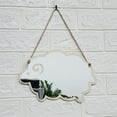thumbnail image 1 of Vaidha Wood Acrylic Mirror Wall Camera Props Wall Decoration F, 1 of 4