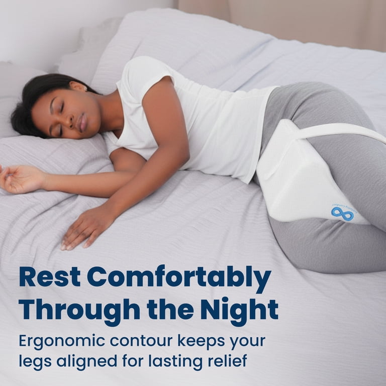 Everlasting Comfort Memory Foam Knee Pillow for Side Sleepers photo 6