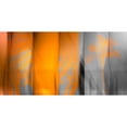 thumbnail image 3 of PI Studio 24x14 Black Modern Framed Museum Art Print Titled - Orange Shades, 3 of 5