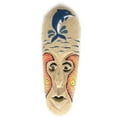 thumbnail image 1 of Beach Sand Mask 12" w/ Dolphin - Decorative Primitive Art | #wib370730a, 1 of 1