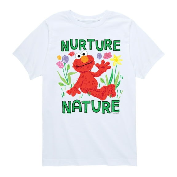Sesame Street - Nurture Nature - Toddler and Youth Short Sleeve Graphic T-Shirt